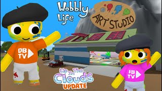 NEW UPDATE WE UNLOCKED THE ARTIST OUTFIT amp IN WOBBLY LIFE 091 [upl. by Yrogerg]