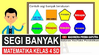 Segi Banyak  Matematika Kelas 4 SD [upl. by Mairb359]