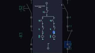 Reverse forward motor control wiring Diagram concept HLSElectrical hasmukhsharma [upl. by Hahsi]