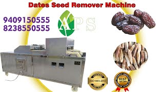 Date Deseed Machine \\Dates Processing line \\Seed Remover Machine Aps industries [upl. by Libys791]