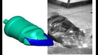 SIMULIA Abaqus  Water Can Drop Test [upl. by Mccurdy]