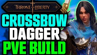 Throne And Liberty  PvE Crossbow  Dagger Build BEGINNER Crossbow Dagger Guide Tips amp Tricks [upl. by Eleazar]