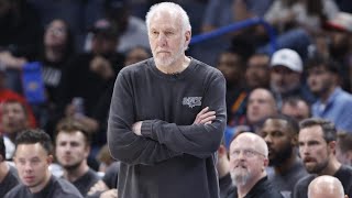 Hes tough hes a fighter Spurs GM says Coach Popovich is doing well after suffering stroke [upl. by Aihseym]