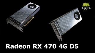 Radeon RX 470 4G D5 de Sapphire  Présentation  GinjFocom [upl. by Rocky384]