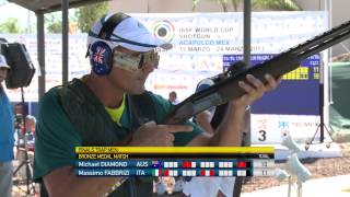 Finals Trap Men  ISSF Shotgun World Cup 2013 Acapulco MEX [upl. by Dracir]