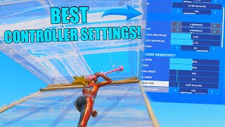 NEW BEST ControllerConsole SETTINGS  Sensitivity Guide And Tutorial Fortnite Settings Explained [upl. by Yaeger52]