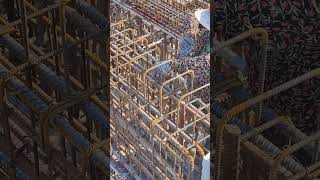 Install 2 layers of girder reinforcement bar [upl. by Uliram]