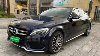 5 seater sedan petrol car Mercedes benz c200l left driving used car sports feashion luxury ca [upl. by Notgnilra]