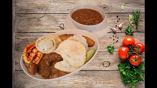 How to make Bandeja Paisa by Worlds Delicious Recipes [upl. by Sosthina556]