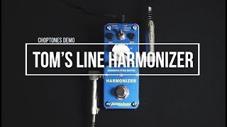 Toms Line Pedals  AHAR3 Harmonizer  Playthrough Harmonist Pitch Shifter [upl. by Valonia826]