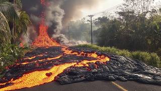 One in a Billion Moments in Nature Caught on Camera  Volcanic Eruption 25 [upl. by Adnohsar]