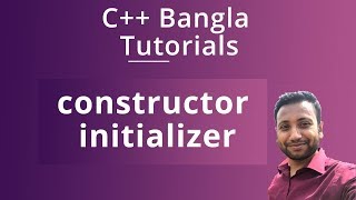 C Bangla Tutorials 76  constructor initializer [upl. by Sherie]