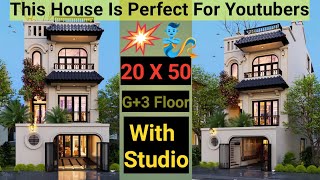 20 X 50 House Plan ll House Ideas For Youtubers 🧞ll [upl. by Thurnau]