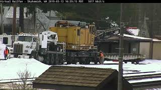 Yeah Theres a Truck and a Crane on the Tracks [upl. by Snow]