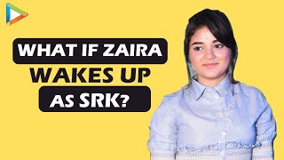 Zaira Wasim’s SUPERB Rapid Fire On SRK Aamir Khan Salman Khan Advait Chandan  Secret Superstar [upl. by Luedtke]