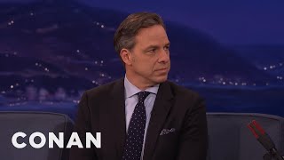 Jake Tapper On Michael Flynn’s Resignation  CONAN on TBS [upl. by Byrann]