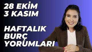 28 EKİM  3 KASIM HAFTALIK BURÇ YORUMLARI  ASTROLOG GÜLŞAN BİRCAN [upl. by Atiuqahs310]