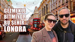 Londrada Dolu Dolu 4 Gün  Gezmeye Doyamadık  Seyahat Vlog [upl. by Atlanta]