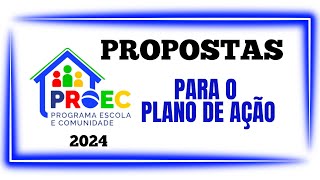 Propostas para o plano de ação PROEC [upl. by Valley822]