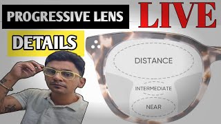 Progressive lenses explained in details  Progressive lenses advantages disadvantages details live [upl. by Pacifica392]