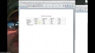 Correlation Matrix Examples [upl. by Norrabal]