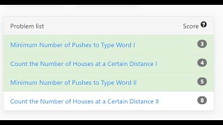 Minimum Number of Pushes to Type Word I  LeetCode Weekly Contest 381  Leetcode Contest [upl. by Remmos]