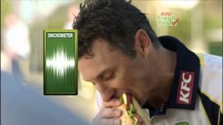 KFC  Fresh Test David Hussey  Australia 2012 [upl. by Paulita]