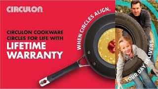 Circulon Cookware  Circles for Life  With Lifetime Warranty [upl. by Anelegna]