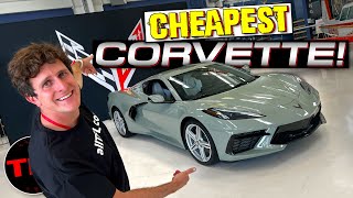 This Is The CHEAPEST 2024 Chevy Corvette You Can Buy Amazing Deal or Too Basic [upl. by Goraud]