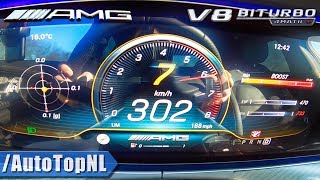 639HP MercedesAMG GT 63 S 0302kmh ACCELERATION amp LAUNCH CONTROL by AutoTopNL [upl. by Halivah376]