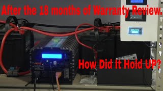 Giandel 5000 watt power inverter After 18 months of warranty Review [upl. by Nymassej375]