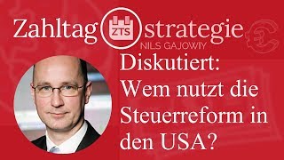 Diskutiert Wem nutzt die Steuerreform in den USA [upl. by Eidnac]