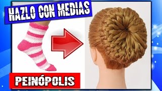 Peinados Faciles y Rapidos  Recogidos con Trenzas SIN DONA [upl. by Nehtan774]