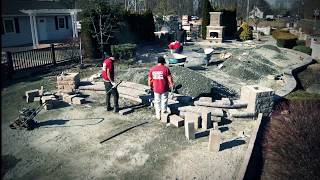 MPAVERS PROFESSIONAL HARDSCAPE CONTRACTOR BUILDING A NEW BELGARD DISPLAY [upl. by Adnalram]