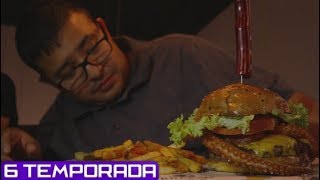 HAMBURGUESA DE PULPO  LOS TRAGONES [upl. by Rashidi]