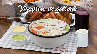 Receta de Vinagreta de Leche De Pollería  Fundo las Brasas [upl. by Nowujalo]