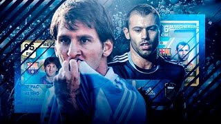 LA MEJOR SELECCION ARGENTINA DE LA HISTORIA DE FIFA UTFIFA GENERATIONS [upl. by Anael]