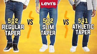 Which Levis Jean Is Best FOR YOU  502 VS 512 VS 541 [upl. by Joao]