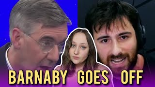 Reacting to Barnaby Raines FIERY clash with Jacob ReesMogg [upl. by Adalheid]