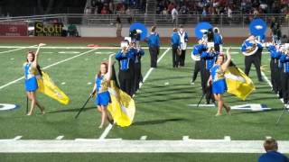 Live Oak High School Band amp Colorguard performance [upl. by Sweeney]