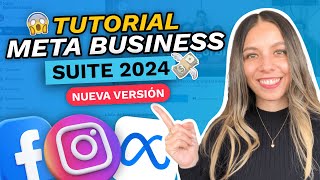 COMO USAR META BUSINESS SUITE 2024 TUTORIAL [upl. by Goodhen]