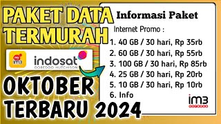 🟢 KODE DIAL IM3 PAKET MURAH  KODE PAKET MURAH INDOSAT 2024  PAKET DATA MURAH IM3 TERBARU 2024 [upl. by Akeirahs]