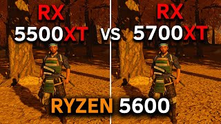 RX 5500 XT 8GB vs RX 5700 XT 8GB  RYZEN 5 5600  Is the Upgrade Worth it in 2024 [upl. by Moorefield851]