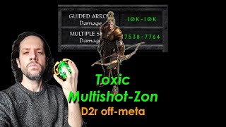 PLAYERS 8 Toxic MultishotZon  D2R OffMeta Build [upl. by Lamonica]