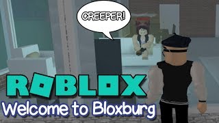 MASKED BURGLAR  Welcome to BloxBurg ROBLOX [upl. by Lindsley792]