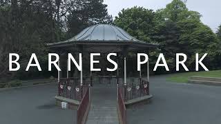 Drone Flight over Barnes Park Sunderland [upl. by Retla]