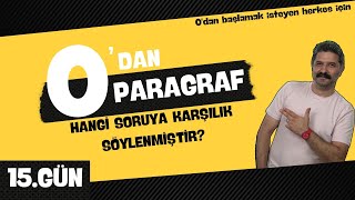 Hangi Soruya Karşılık Söylenmiştir  15GÜN  0DAN PARAGRAF KAMPI  RÜŞTÜ HOCA [upl. by Einalam]