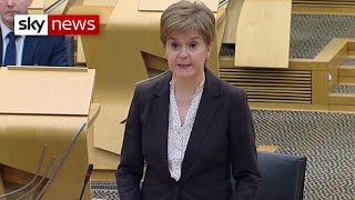 In full Nicola Sturgeon announces national lockdown for Scotland [upl. by Enaud]