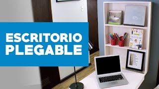 ¿Cómo construir un escritorio plegable [upl. by Nnilsia402]