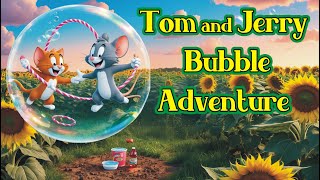 Tom and Jerrys Bubble Adventure  Fun Short Story for Kids [upl. by Abebi]